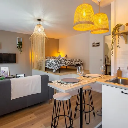 L'Estrade D'Amiens - Studio Atypique Et De Standing Avec Parking * Amiens